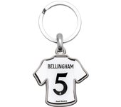 Real Madrid Llavero Metálico Camiseta Bellingham número 5  Producto Oficial