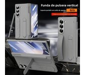 Wristband Holder Hinge Phone Case For Samsung Galaxy Z Fold 6 5 4 3 With Pen Slot & S Pen Screen Protector Film Protective Cover