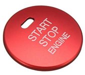 AUTOZOCO Boton start stop engine Botón de encendido/apagado, Interruptor de arranque coche, Compatible con Mazda 3 BM BN 6 GJ1 GL CX-4CX4 CX-5 CX5, Material ABS, 30 mm diámetro