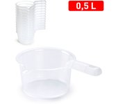 CAZO MICROONDAS 0,5 LITROS 11173 PLASTICFORTE