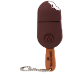 Cartoon Ice Cream USB 2.0 Flash Drive 4G 8G 16GB 32GB 64GB 128G Chocolate Pen Drives Wholesale Memory Stick Real Capacity U Disk
