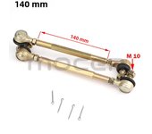 ATV Four-Wheel Vehicle Accessories 1 pair 140 mm 150 mm 160 mm 170 mm 180 mm 190 mm 200 mm M10 Steering Ball Head Tie Rod