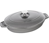 Fuente para horno con tapa, Hierro fundido