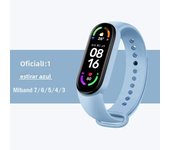 official Silicone Strap For Xiaomi Mi Band 4 5 6 7 Bracelet Sport Watch Wristband Miband4 miband7 Correa Mi band 3 4 5 6 7 Band