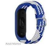 Bracelet for Mi band 7 Strap Elastic adjustable Nylon Braided Miband4 miband 5 correa Wristband xiaomi Mi band 3 5 4 6 strap