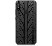 Tumundosmartphone Funda Gel Tpu para Xiaomi Redmi 6 Pro / Mi A2 Lite Diseño Neumatico Dibujos