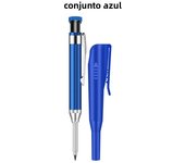 2.8mm Metal Solid Carpenter Mechanical Pencil With Holder Deep Hole Mechanical Marker Stand Pocket Clip Pencil Tool Woodworker