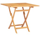 Mesa de Jardín plegable Madera de Teca maciza 85x85x76 cm