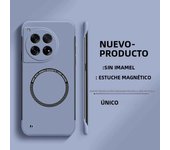 Ultra Thin Hard PC Magnetic Frameless Phone Case For Magsafe Oneplus 12 12R 11 11R 10T 10R 10 Pro Matte Color Solid Cover