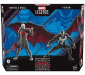 Blister 2 figuras Marvel Knull y Venom King in Black Marvel Legends 15cmFigura  Coleccionable - Idea de Regalo- Mercancia Oficial - Juguetes para Niños y Adultos - Movies Fans - Muñeco para Coleccionistas y Exposición