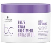 BC Schwarzkopf Schwarzkopf Mascarilla Bonacure Frizz Away 500ml - Control Antiencrespamiento - Nutre y Suaviza el Cabello