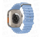 Ocean silicone strap for Apple Watch Ultra2 49mm 45mm 40mm 44mm 41mm sport bracelet for apple watch bands serie 9 8 7 6 5 4 3 SE