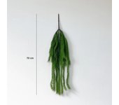 70-90cm Artificial Plants Vines Wall Hanging Accessories Wolf Tail Fern PVC Fake Green Plants for Home Garden Wall Decoration