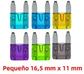 10PCS/lot Fuses Mini Small Medium Car Fuse 2A 3A 5A 7.5A 10A 15A 20A 25A 30A 35A 40A Amp Clip Fuse Set for Car Truck
