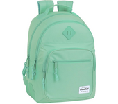 Mochila Doble Adaptable a Carro Blackfit8 Turquesa (Safta 642050773)