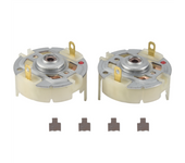 Soporte de cepillo de carbono para Motor RS550, taladro de carga, destornillador eléctrico, soporte de cepillo para Ryobi Alex RS545 555 550