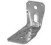 Wolfpack Soporte Para Madera Con Angulo Reforzado 65x88x135 Mm - Refuerzo de ángulo - Acero de Gran Espesor - Acabado Galvanizado - Unión de Maderas Grandes