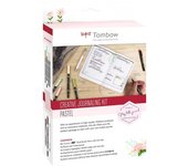 Tombow Creative Journaling Set Pastel con Libreta de Alta Calidad y Rotuladores de Doble Punta