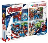 PUZZLES PROGRESIVO VENGADORES 20-60-100-180 PIEZAS DE CLEMENTONI