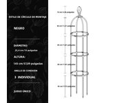 Climbing Plant Trellis Outdoor Tower Garden Flowers Support Frame Tall Potted Plants Support Climbing Flower Vines DIY Stand