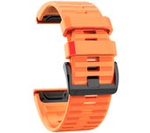 Correa de Silicona para Garmin Fenix 8 - 51mm / Fenix 7X Pro / Fenix 6X Pro / Enduro 3 / Epix 2 Pro 51mm, Banda Full Color Conectores Quickfit 26mm