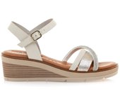 Mustang | Mujer | Sandalias 54556 plateado