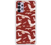 Funda original compatible con Samsung Galaxy A32 5G - Harry Potter Patron Lechuzas