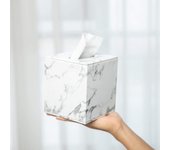 Tissue Box Cover,tissue Box Cover Square,marble Stripes Tissue Box Cover,tissue Box Holder For Bathroom Accessories,pu Leather Tissue Holder,marble St