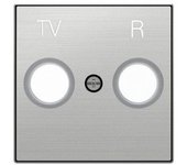 Tapa toma TV/R ACERO INOX NIESSEN SKY 8550 AI
