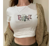 Bratz vintage cyber y2k yk2 crop top girl Harajuku fairycore hippie yk2 t-shirts