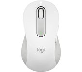 Mouse raton logitech m650 para zurdos optico wireless inalambrico blanco crudo
