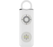Self Defense Alarm 130dB Loud Self Defense Keychains Rechargeable Self Defense Electronic Device Flashlight for Girl Child Women