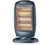 Estufa Halógena Oscilante Maurer 1200W con Protección de Seguridad