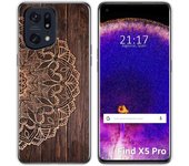 Funda Silicona para Oppo Find X5 Pro 5G diseño Madera 06 Dibujos