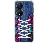 Tumundosmartphone Funda Silicona Antigolpes para Huawei Honor 90 Smart 5G diseño Zapatillas 06 Dibujos