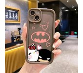Super Hero Batmans Cartoon Hellokitty Phone Case for Apple iPhone 13 Pro XS Max XR SE 7 8 12 11 Pro plus Matte