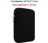 Universal Soft Tablet Liner Sleeve Pouch Bag for Kindle Case for iPad mini 1/2/3/4 Air 1/2 Pro 9.7 Cover For New iPad 2017/2018