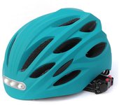 Cascos de Bicicleta con Luz LED Cascos Transpirables Para Montarse en la noche