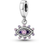Pink Silver Plated Butterfly Flower Cat Girl Ballerina Shoe Charm Beads Fit Bracelet Necklace Pendant DIY Jewelry Making