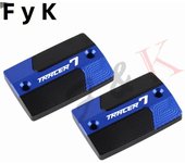 Motorcycles CNC Front Brake Reservoir Fluid Tank Cover Oil Cup Cap Fit For YAMAHA Tracer 9GT 7GT Tracer 9 Tracer 7