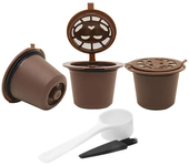 Refillable Coffee Capsule Pod Plastic Lightweight Coffee Filter for Nespresso Vertuo Practical Creative Household Tool