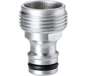 TATAY Metal Soft - Conector Universal para Grifo de 3/4" Macho. Racor Aluminio