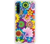 Funda compatible con Xiaomi Redmi Note 8 - Flores a todo color