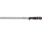 Quttin - Cuchillo Jamonero 28cm con Alveolos Sybarite - Acero Inoxidable, Hoja Larga y Delgada, Mango Antideslizante