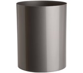 PAPELERA ECOGREEN ALTO BRILLO 100% RECICLADO Y RECICLABLE GRIS 18 LITROS 260X335 MM ARCHIVO 2000 2000 GS