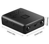 Nueva Mini cámara Eecret Full HD 1080P, cámara de seguridad para el hogar con visión nocturna con detección de movimiento y grabadora, soporte remoto