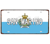 [YZFQ ]30X15CM National Flag Morocco Norway Cyprus Metal Tin Sign City Travel Souvenir  Wall Pub Shop HomeCraft Decor  DC-1345B