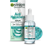 Garnier Sérum Hidratante Rellenador Aloe Hialurónico con 3% Glicerina + Ácido Hialurónico + Aloe Vera.