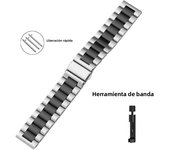 20mm 22mm 18mm 24mm Starlight Stainless Steel Watch Band Strap For Samsung Galaxy Watch 3 4 5 Pro 40mm 44mm 42mm 46mm Active2
