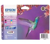 EPSON CARTUCHO COLORES PACK 6 STYLUS PHOTO R/265/285/360 STYLUS PHOTO RX/560/585/685 STYLUS PHOTO PX/650/660/700W/710W/720WD/800FW/810FW/820FWD STYLUS PHOTO P/50